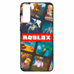 Чехол для Samsung S21 Ultra Roblox frames - PrintSalon