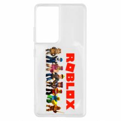 Чохол для Samsung S21 Ultra Roblox team - PrintSalon