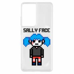 Чехол для Samsung S21 Ultra Sally face pixel - PrintSalon