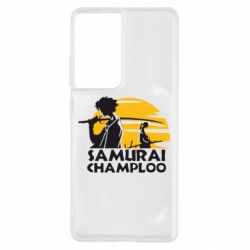 Чехол для Samsung S21 Ultra Samurai Champloo - PrintSalon