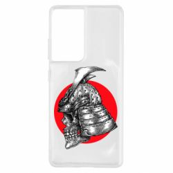 Чехол для Samsung S21 Ultra Samurai skull - PrintSalon