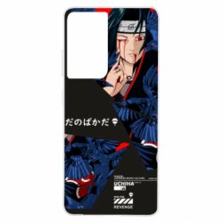 Чохол для Samsung S21 Ultra shattered Itachi art - PrintSalon