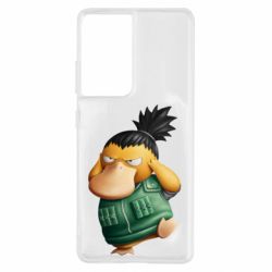 Чехол для Samsung S21 Ultra Shikamaru Psyduck - PrintSalon