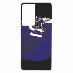 Чохол для Samsung S21 Ultra Skater death - PrintSalon