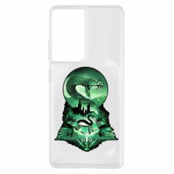 Чохол для Samsung S21 Ultra Slytherin collage - PrintSalon