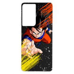 Чехол для Samsung S21 Ultra Son Goku - PrintSalon