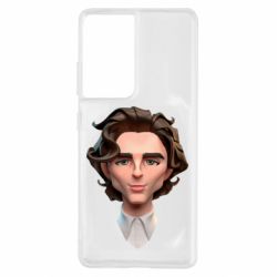 Чехол для Samsung S21 Ultra Timothée Chalamet - PrintSalon