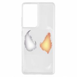 Чохол для Samsung S21 Ultra Venom Carnage Eyes - PrintSalon