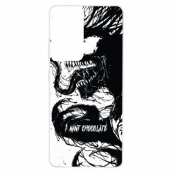 Чохол для Samsung S21 Ultra VENOM I want chocolate - PrintSalon