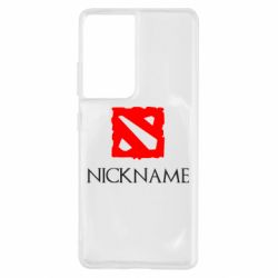 Чохол для Samsung S21 Ultra Your nickname Dota2