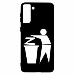 Чехол для Samsung S21 Ultra Z is a trash - PrintSalon