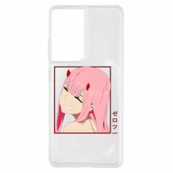 Чехол для Samsung S21 Ultra Zero Two Smile - PrintSalon