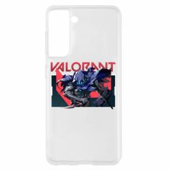 Чохол для Samsung S21 Valorant Omen art - PrintSalon