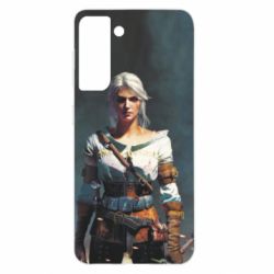 Чехол для Samsung S21 Ведьмак Цирилла - PrintSalon