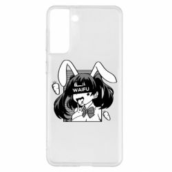 Чехол для Samsung S21+ Waifu Bunny - PrintSalon