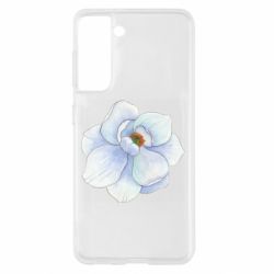 Чехол для Samsung S21 Watercolor flower - PrintSalon