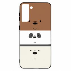 Чохол для Samsung S21+ We bare bears ice cream - PrintSalon