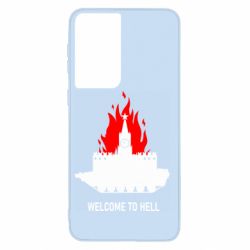 Чехол для Samsung S21 Welcome to Hell - PrintSalon