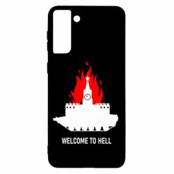 Чехол для Samsung S21+ Welcome to Hell - PrintSalon