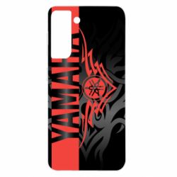 Чехол для Samsung S21 Yamaha Red And Black - PrintSalon