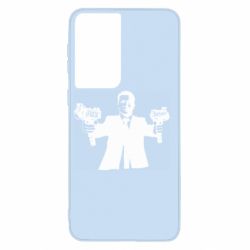 Чехол для Samsung S21 Zelensky fuck putin - PrintSalon