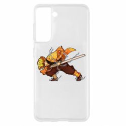 Чехол для Samsung S21 Zenitsu Demon Slayer - PrintSalon