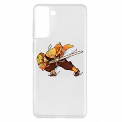 Чехол для Samsung S21+ Zenitsu Demon Slayer - PrintSalon