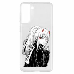 Чехол для Samsung S21+ Zero Two Art - PrintSalon