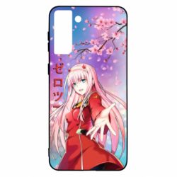 Чехол для Samsung S21+ Zero Two Darling In The Franxx - PrintSalon