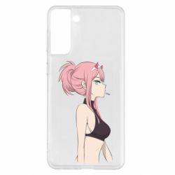 Чехол для Samsung S21+ Zero Two - PrintSalon