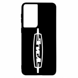 Чехол для Samsung S21 ЗиЛ логотип - PrintSalon