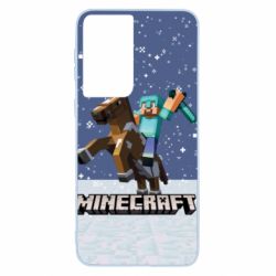 Чохол для Samsung S21 Зимовий Майнкрафт - PrintSalon