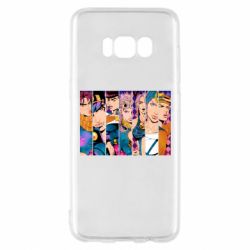 Чехол для Samsung S8 All Main Characters - PrintSalon