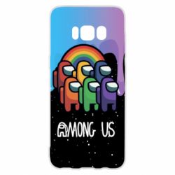 Чехол для Samsung S8 Among Us art paints - PrintSalon