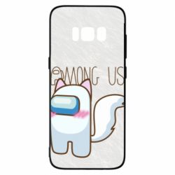 Чохол для Samsung S8 Among us cute cat - PrintSalon