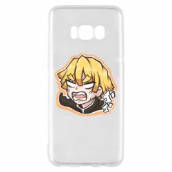 Чехол для Samsung S8 Angry Zenitsu Agatsuma - PrintSalon