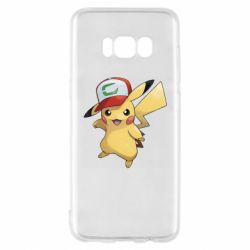 Чехол для Samsung S8 Ash's hat Pikachu - PrintSalon