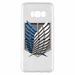 Чехол для Samsung S8 Attack Titan Survey Corps Logo 3D