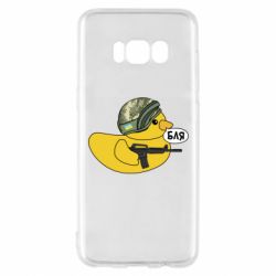 Чехол для Samsung S8 Боевая утка - PrintSalon