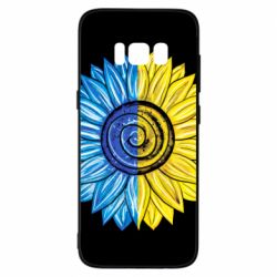 Чехол для Samsung S8 Большой подсолнух Украина - PrintSalon