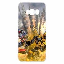 Чохол для Samsung S8 Bumblebee and Optimus Prime - PrintSalon