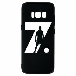 Чехол для Samsung S8 Cristiano Ronaldo Silhouette Art - PrintSalon