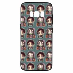 Чехол для Samsung S8 Cute Tanjiro with Nezuko - PrintSalon