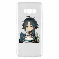 Чехол для Samsung S8 Cяо кушает - PrintSalon