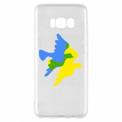 Чехол для Samsung S8 Dove flag of Ukraine - PrintSalon