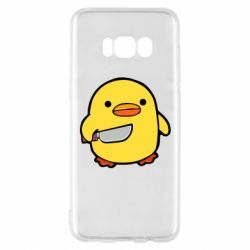 Чохол для Samsung S8 Duckling With A Knife - PrintSalon
