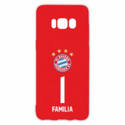 Чехол для Samsung S8 FC Bayern. Твоя фамилия, номер (англ.) - PrintSalon
