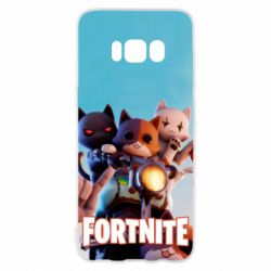 Чехол для Samsung S8 Fortnite Meowscles Kit