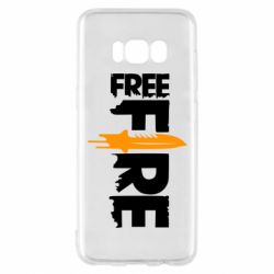 Чохол для Samsung S8 Free Fire vertical logo - PrintSalon