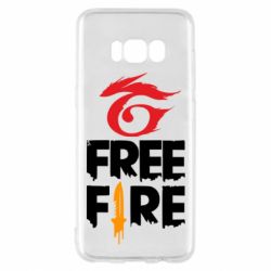 Чохол для Samsung S8 Garena and Free Fire logo - PrintSalon